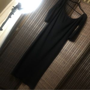 Boohoo size 20 Ribbed Knit Midi Dress